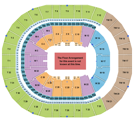 Intuit Dome WWE Seating Chart